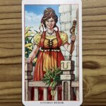 Карта Таро "Королева жезлов"