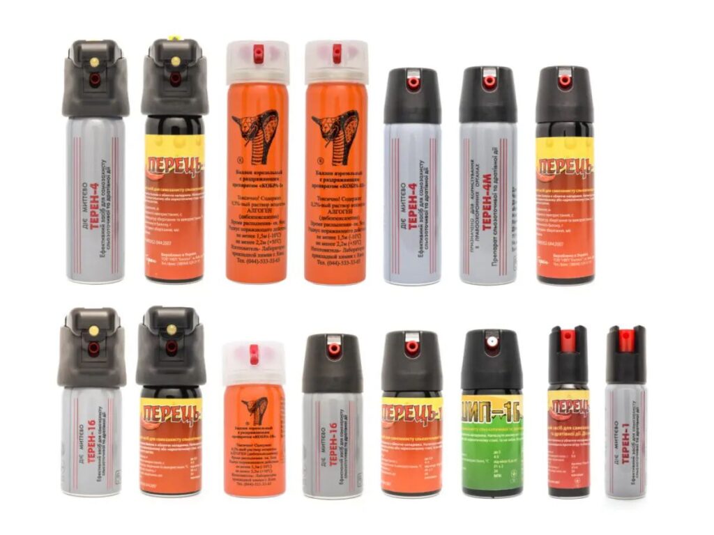 Газовый баллончик для самозащиты