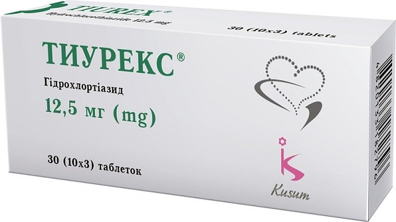 Тиурекс: эффективное средство против гипертонии и отеков