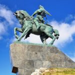 Памятник Салавату Юлаеву в столице Башкирии городе Уфа