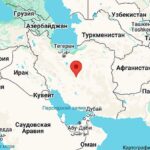 Иран на карте мира