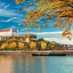 Словакия на карте Европы