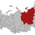 Якутия на карте