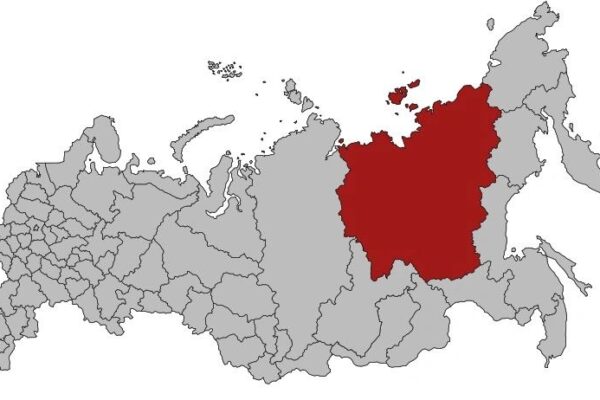 Якутия на карте