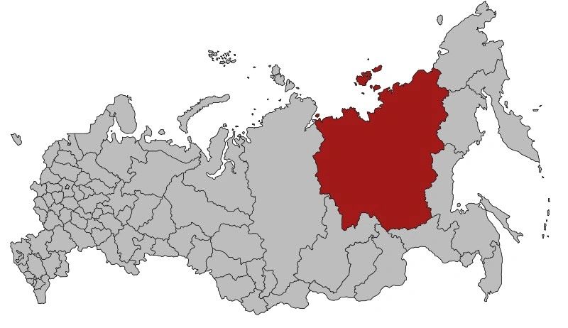 Якутия на карте