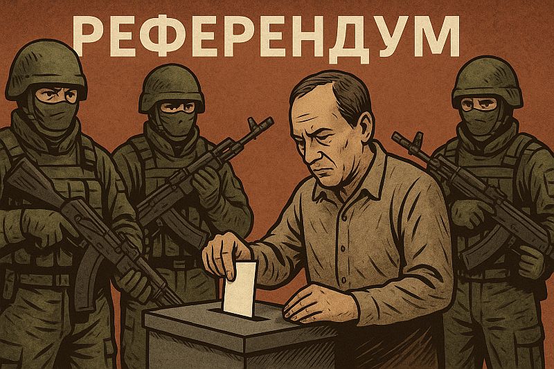 Референдум на новых (оккупированных) территориях Украины