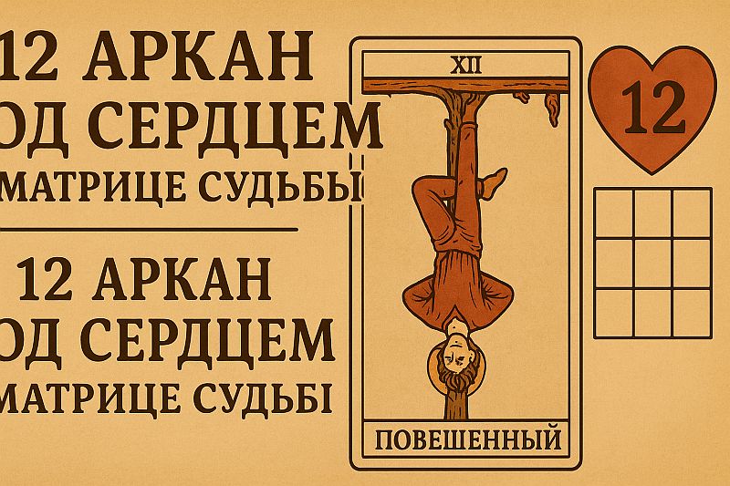 12 аркан под сердцем в матрице судьбы