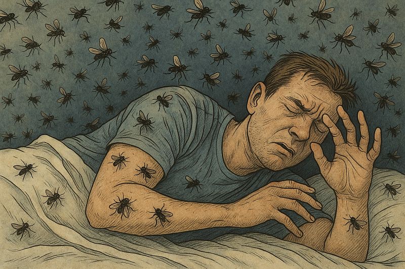 К чему снится много мух