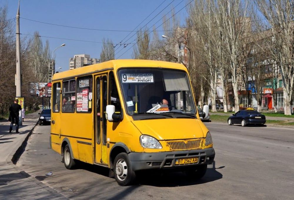 Маршрутка 10 в Херсоне