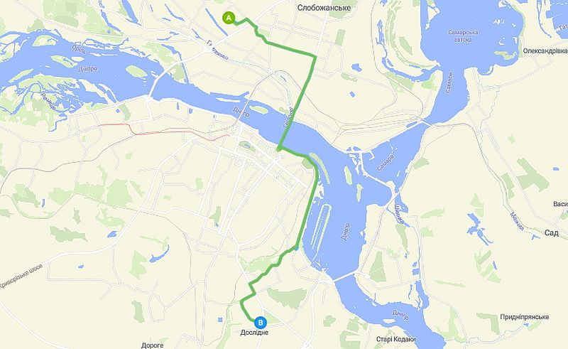 107 маршрутка Днепр