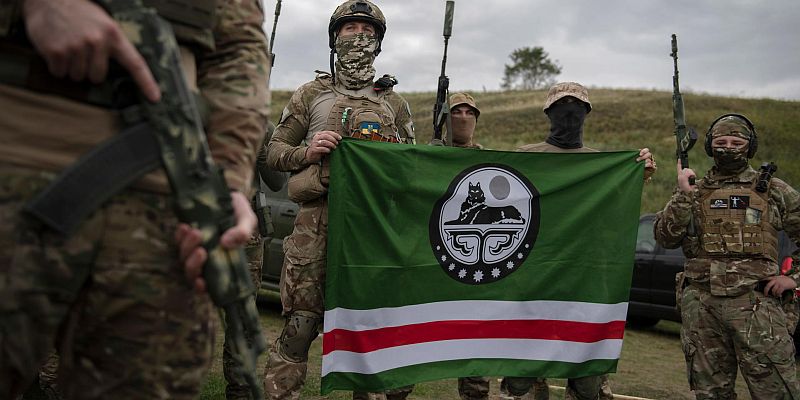 Чеченцы воюют на стороне Украины в российско-украинской  войне 2022-26 г.г.