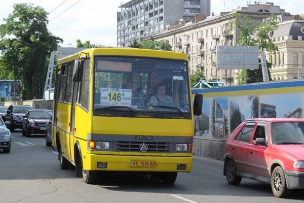 122 маршрутка в Днепре