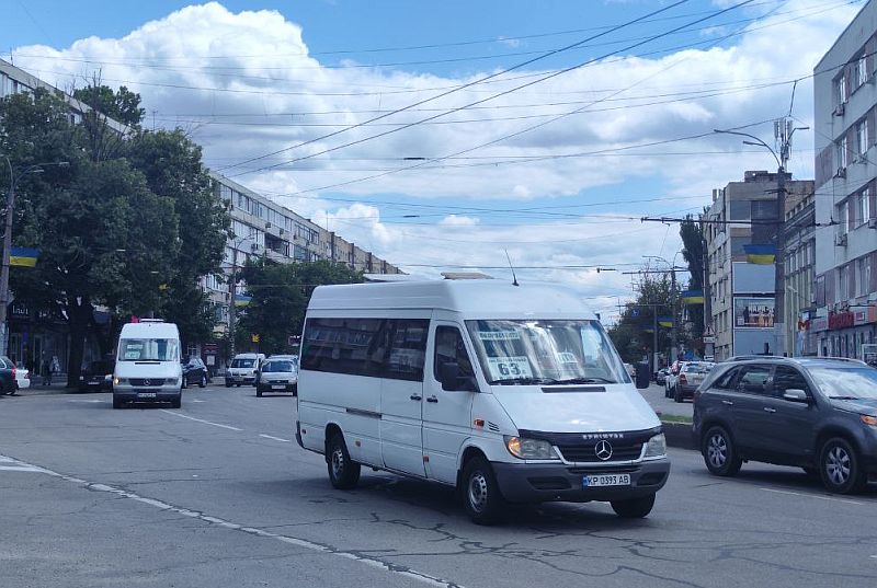 99 маршрутка у Запоріжжі