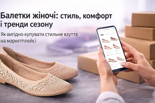 Балетки жіночі