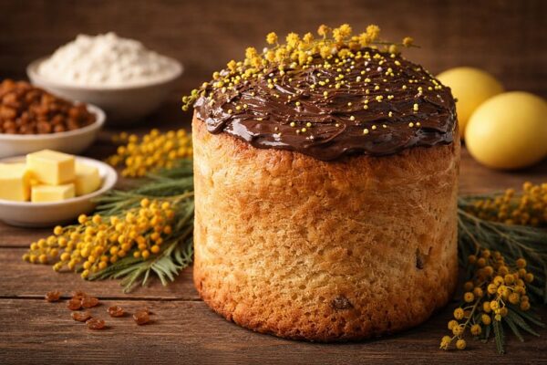 Волога паска з шоколадною глазур’ю