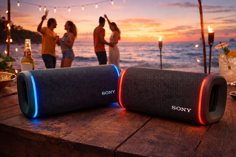 Портативные колонки Sony